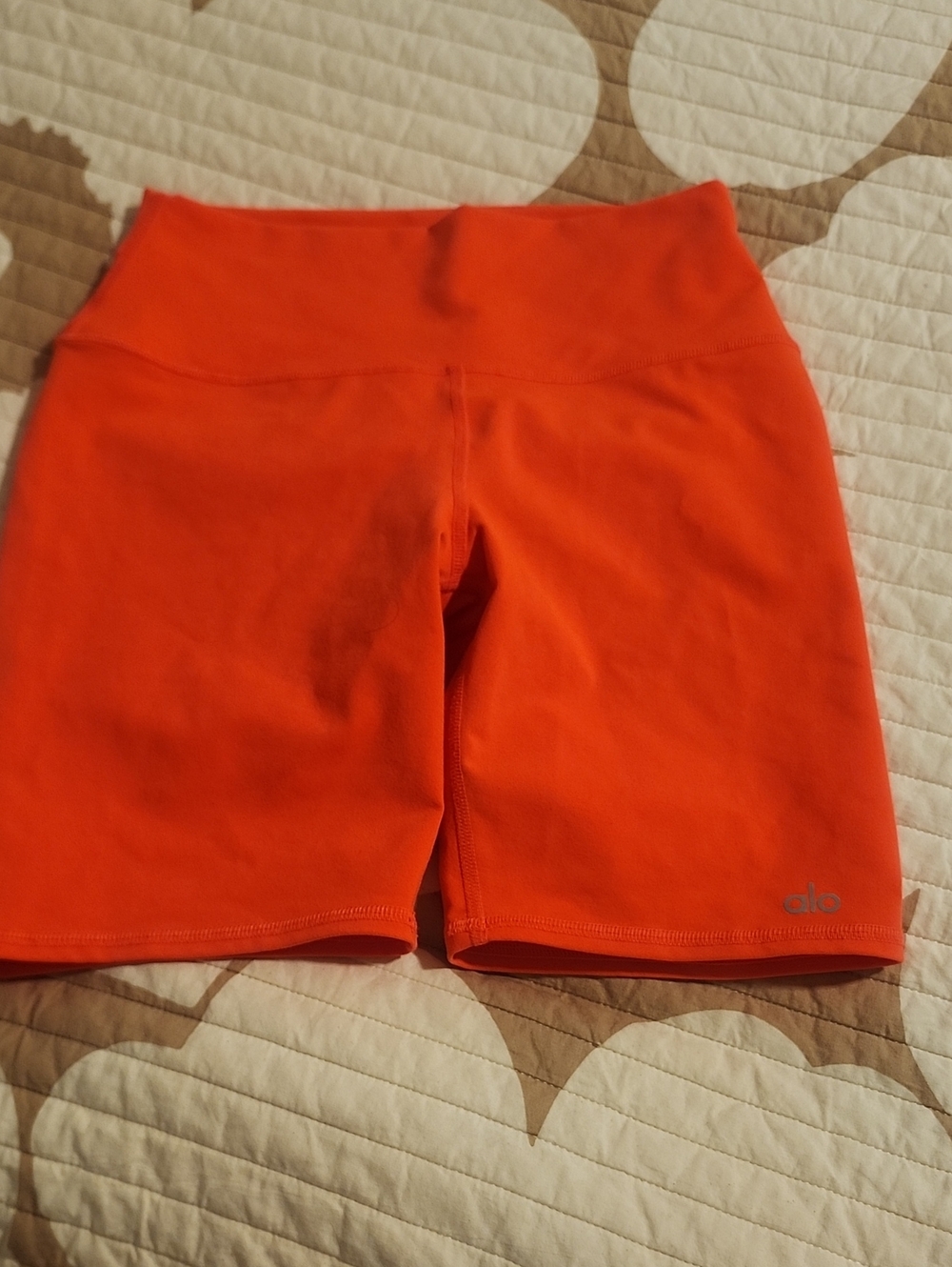 ALO Neon Pink  Bike Shorts